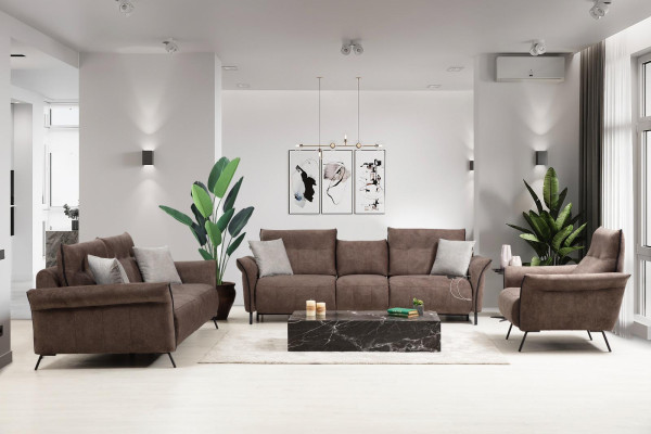 Set Living room Sofa Couch Designer Modern Sofa set Luxury Armchair new