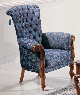 Italy Armchair Sofa Upholstery Design Textile Single Seater Upholstery Seat Sofas 1 Series