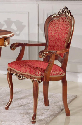 Classic Chairs Chair Designer Wooden Chair Dining room Recliner Luxury Wood Furniture