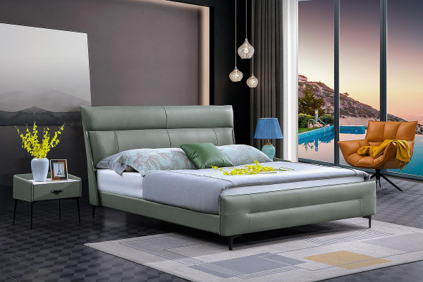 Luxury Bed Textile 2x Bedside table 3 pieces. Bedroom Furniture Set Beds Bed frame