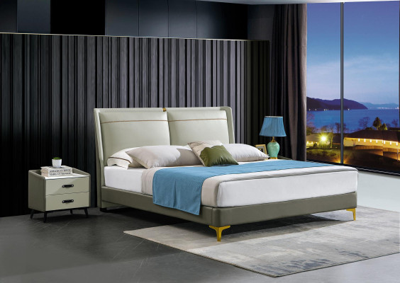 Designer Upholstered bed Bed Beds Double bed Marriage bed Designer bed new