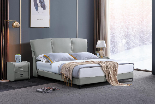 Luxury Bedroom Bed Classic Beds Furniture Modern Furniture Bed frame Beige
