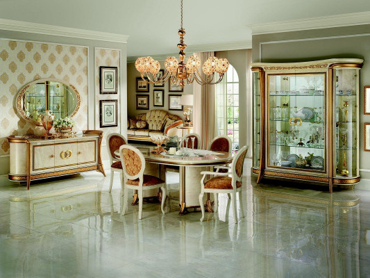 arredoclassic™ Luxury Class Furniture Dining room Display case Table Chest of drawers