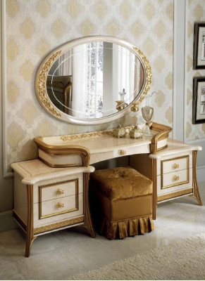 arredoclassic™ Bedroom Set Melodia Baroque Rococo Bed Bedside table 6-piece.