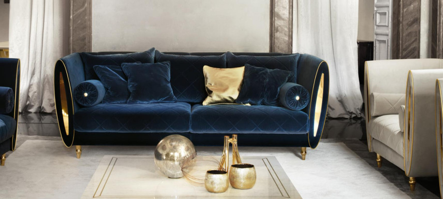 Luxury Class 3+2 Italian Furniture Sofa set Couch Sofa new