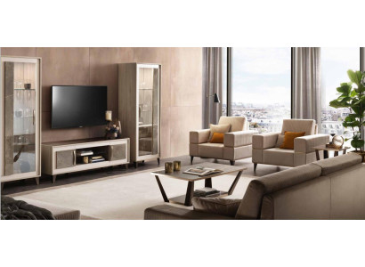 Sofa set 3211 Seater Set Design Sofas Upholstery Couches 4-piece Textile Relax new