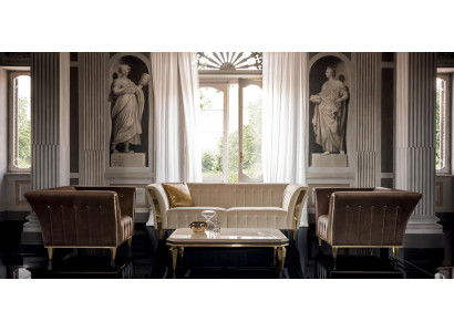 Design Sofa set 3+1+1 Seater Couch Upholstery Sofa Suite Set Arredoclassic