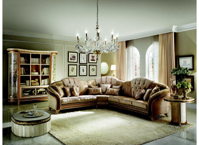 Corner sofa Sofa Couch Living room Baroque Rococo Art Nouveau royal Classic