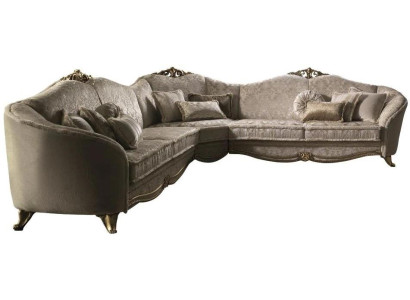 Corner sofa Living landscape Sofa Couch L-shape Upholstery Couches Textile arredoclassic