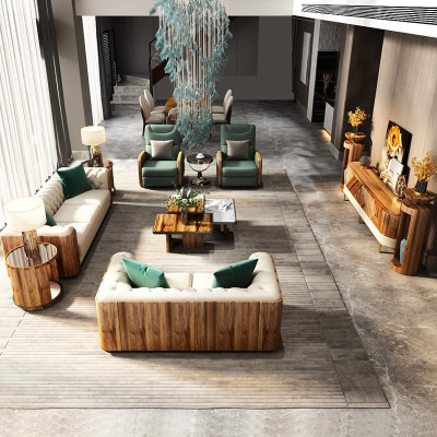 Sofa set 4+2+1 Seater Living landscape Sofa Couch Upholstery Suite Sofas