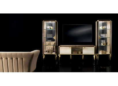 Wall unit Set Showcases Display case Chest of drawers Living room Furniture Furnishings Suite Set