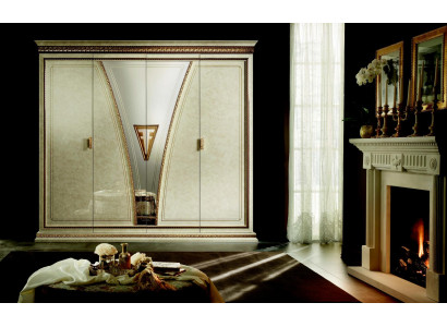 Wardrobe Antique Style Arredoclassic Furniture Bedroom Wardrobe Cabinets Wood