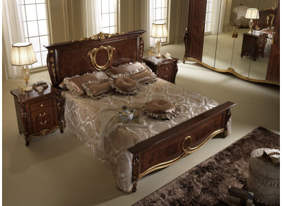 Classic s Bedroom Set Bed 2x Bedside table Luxury Beds Furniture 3-piece Wood new