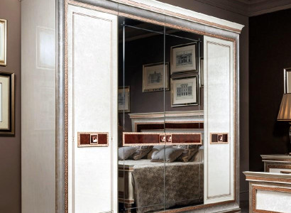 Designer Bedroom Wardrobe Wardrobe Furniture Wood Coat rack arredoclassic