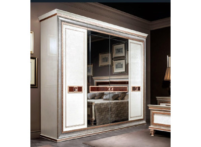 Classic Wood Cabinets Wardrobes Bedroom Clothes Wardrobe Baroque Rococo