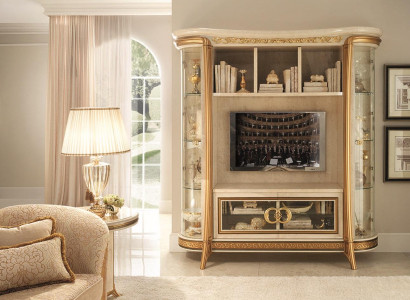 Designer Living room TV wall Media wall TV wall TV cabinet Wall unit