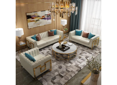 Sofa set 3+2+1 Seater Living landscape Sofa Couch Upholstery Suite Sofas