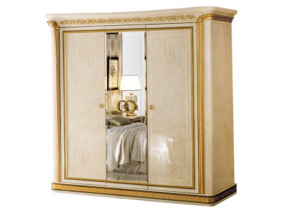 Wardrobe Bedroom Wood Wardrobe 3 Doors Cabinets Luxury arredoclassic