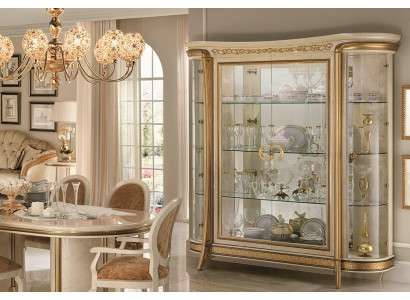 Display case Wardrobe Classic Showcases Living room Cabinets Sideboard arredoclassic