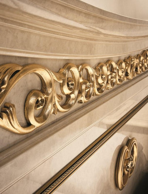 3pcs. Bedroom Set Bed 2x Bedside table Console Double Beds Hotel Upholstery