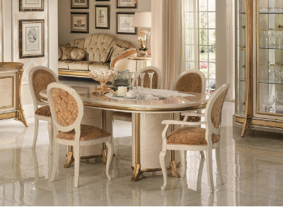 arredoclassic™ Luxury Dining room Classic s + 4 Chairs Chair Set Suite