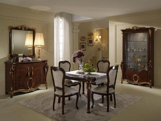arredoclassic Dining table Tables 4 Chairs Dining room Table Rococo Baroque