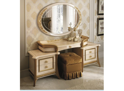 Dressing table Mirror Stool Chest of drawers Set Complete Bedroom new 3pcs. Console