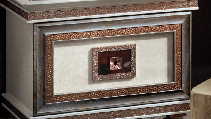 Console Wood Sideboard Console table Mirror Sideboard Wardrobe 2-piece arredoclassic