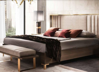 Classic s 4-piece Bedroom Modern Set Bed Bedside table Chest of drawers