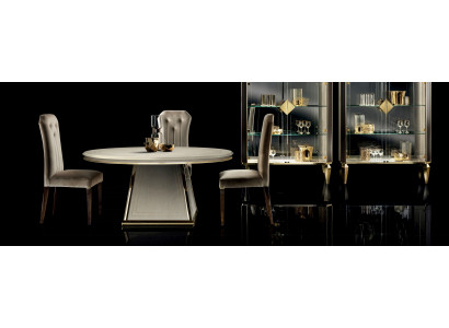 Round Dining table Designer Dining table Design Table Wood Dining room Living room table new