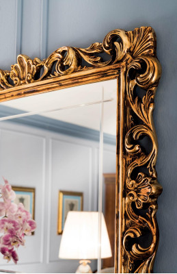 Dressing table Table Bedroom Mirror Youth Antique Style Suite Wood