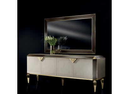 Chest of drawers Mirror Design Furniture Console Sideboard Sideboard Buffet arredoclassic