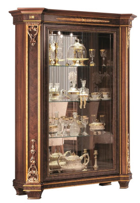 Display case 2 door Wood Wardrobe Showcases Living room Show Cabinets Design Glass Furniture