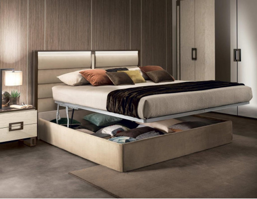 Bed Upholstery Classic Double bed Wood 180x200cm Beds Hotel Bedroom new