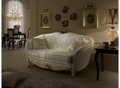 Classic 2 Seater Couch Upholstery Sofa Seat Couches Italy Design arredoclassic