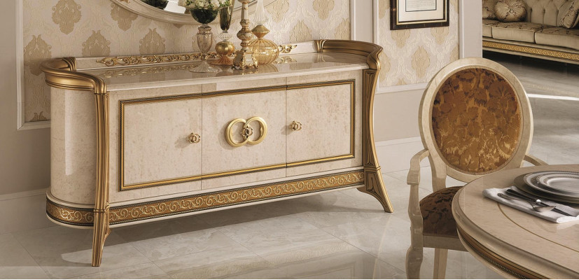 Designer chest of drawers Sideboard Chests of drawers Shelf Wood Wardrobe Italy new