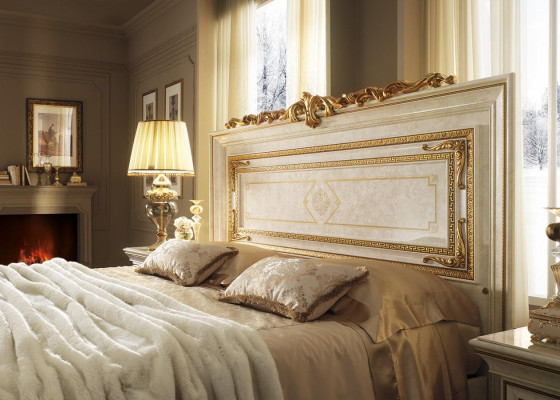 Marriage Bed Double Wood Hotel Beds 180x200 Furniture Bedroom arredoclassic