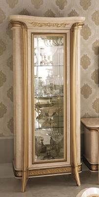 Display case Wardrobe Glass Cabinet Designer Furniture Baroque Rococo Art Nouveau