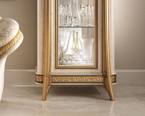 Luxury Shop Window Display Case Glass Wardrobe Classic Style Furniture Shelf ITALY new