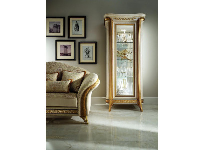 Empire style wardrobe display cabinet glass cabinet bookcase bookshelf