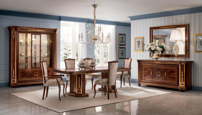 6 Chair Set Chairs Dining room Suite Furniture Lehn Art Nouveau Design