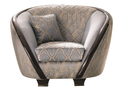 Design Armchair Fabric Couch Sofa Upholstery Sofas Armchair Television 1 Seat arredoclassic