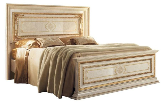Bed Classic n Style Beds Double Luxury Wood Furniture Bedroom arredoclassic