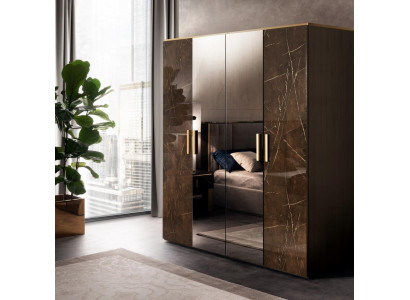 Luxury Clothes Wardrobe Designer Clothes cabinets high gloss Furniture Living Wood new