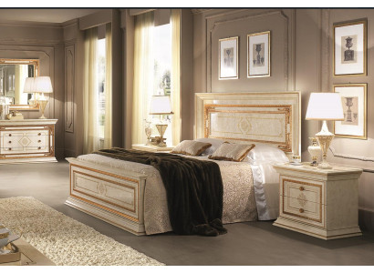 Bed Upholstery Design Luxury Double Beds Hotel Wood Sleep Room arredoclassic
