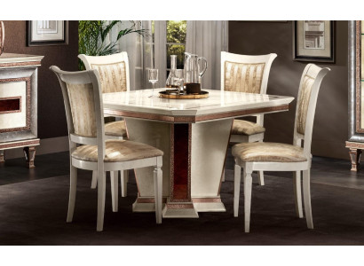 Baroque Dining table Table Wood Group Dining room Living room Suite Design Tables