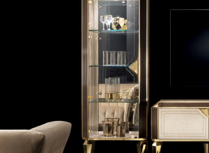 Wardrobe Display case Display Cabinet Display Cabinets Wood Sideboard arredoclassic
