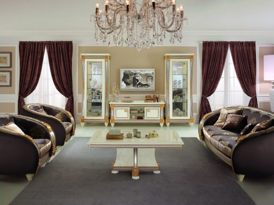 Classic Armchair TV Sofa 1 Seater Couch Designer Textile Sofas Upholstery new