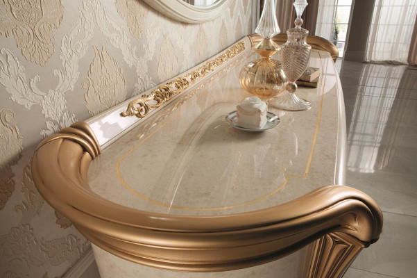 Design Furniture Style Baroque Chest of drawers Wardrobe Beige Luxury Wood Italian Furniture new