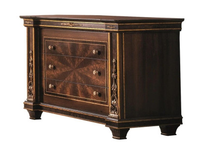 Chest of drawers with 3 drawers sideboard drawer cabinet wardrobe sideboard wood new